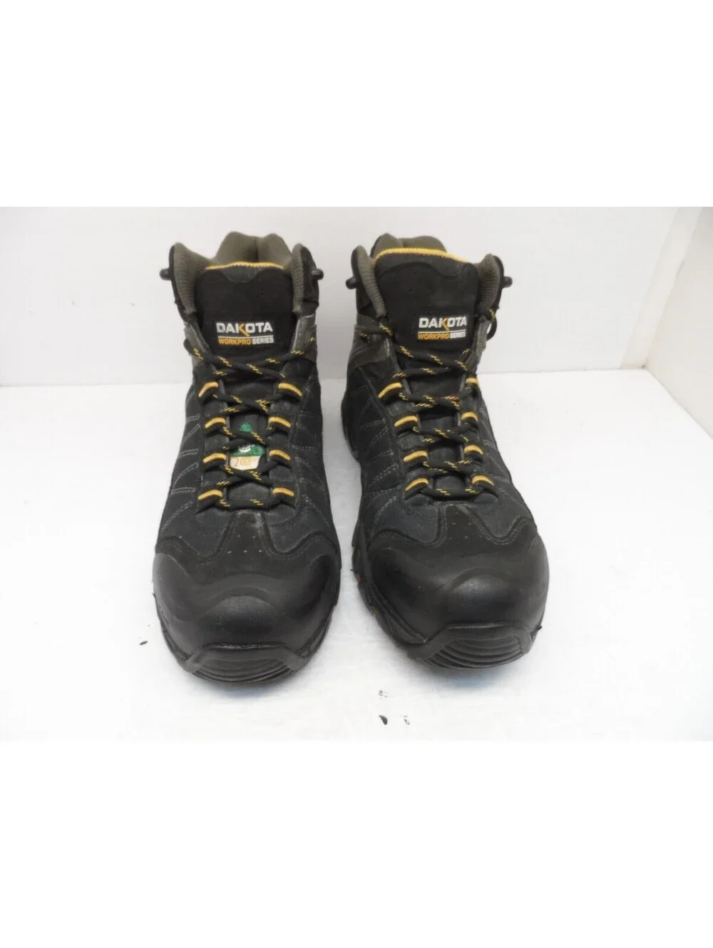 DAKOTA Men's Mid-Cut Quad Comfort Steel Toe CP Work Boot 26039MDQC-AS 10W/L